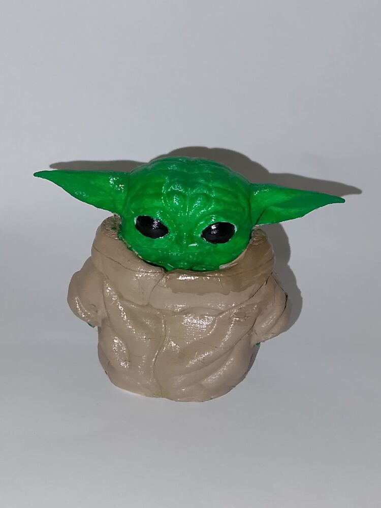 Yoda figür 3d