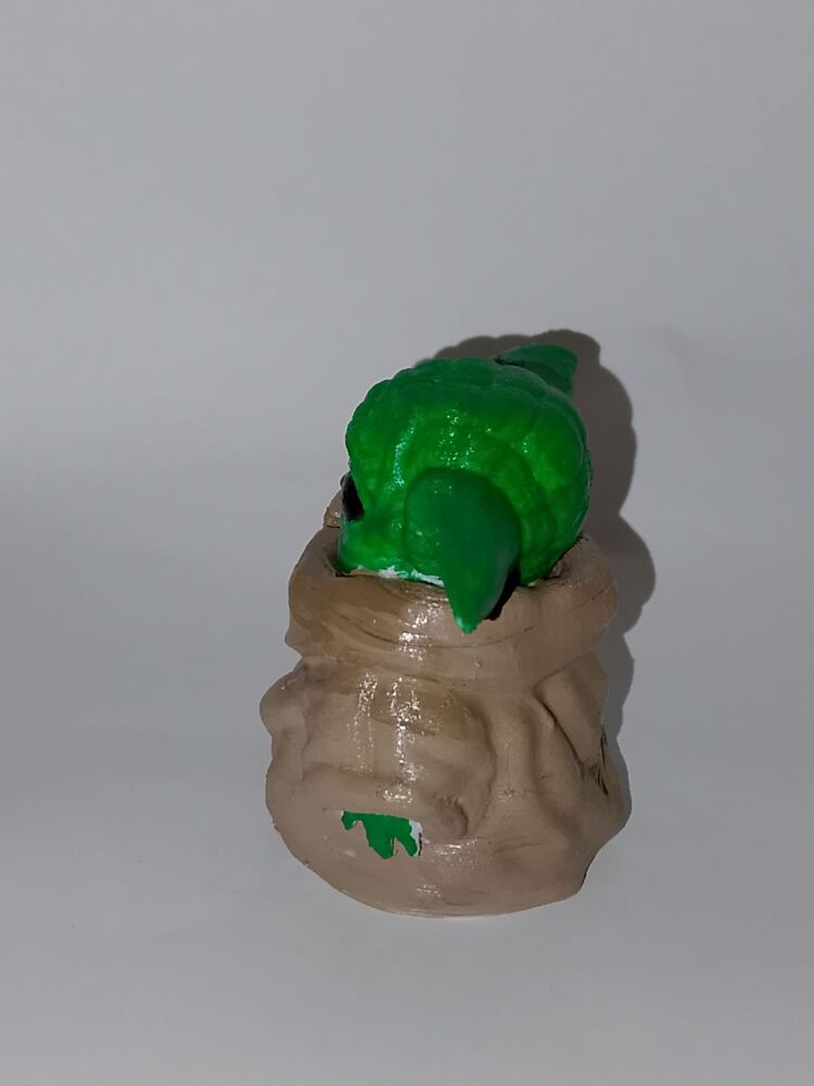 Yoda figür 3d