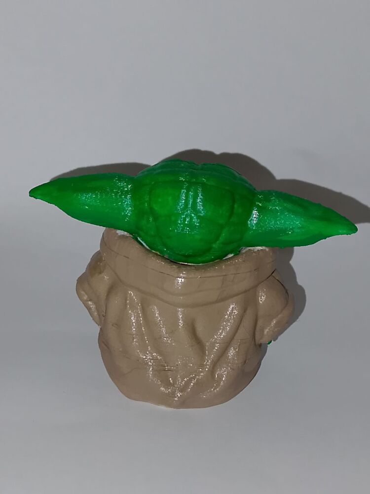 Yoda figür 3d