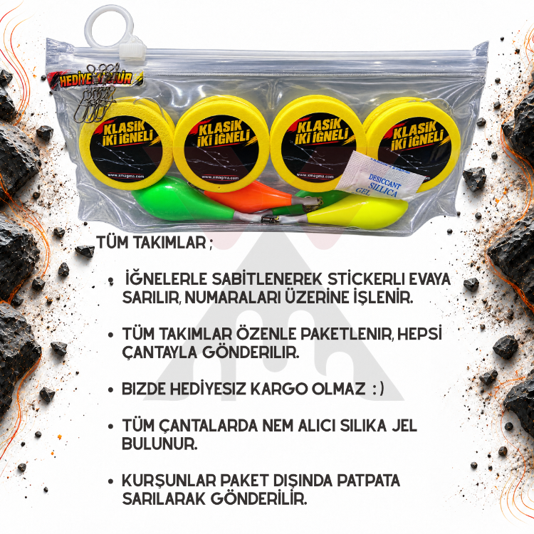 ET1-EKO 2 İğneli Tekne Takımı