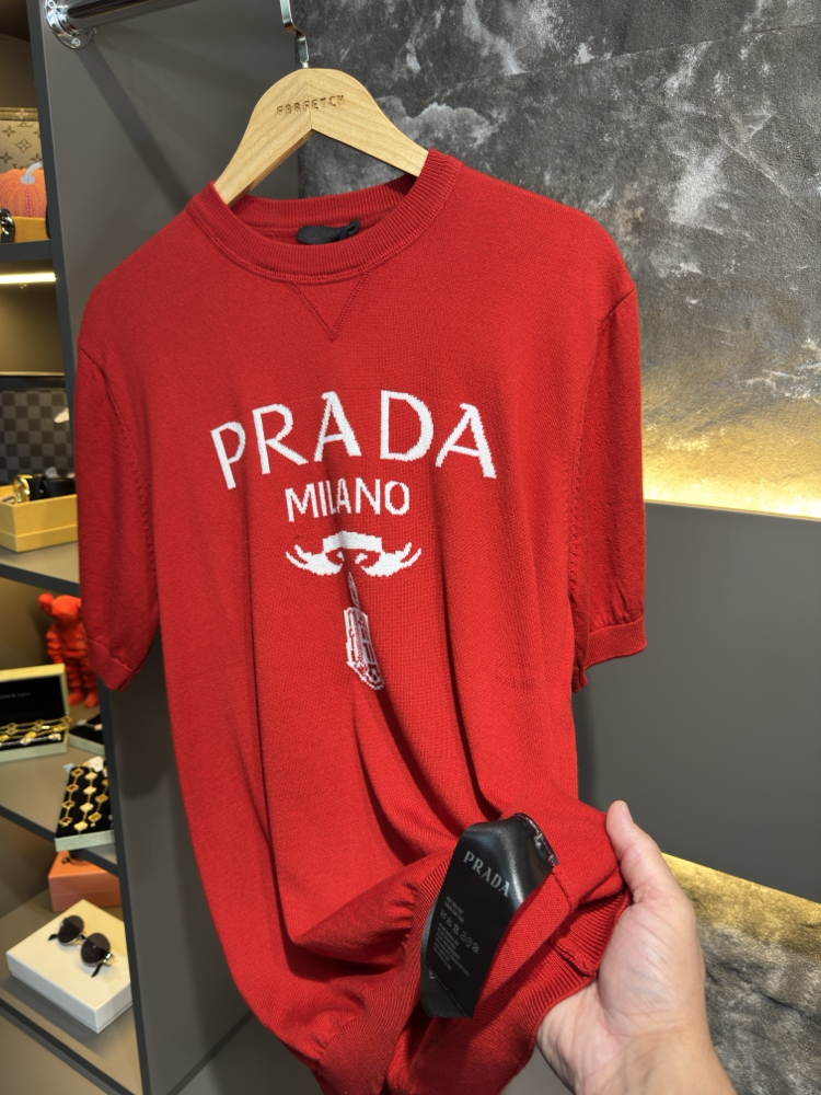 PRADA TRİKO T-SHIRT