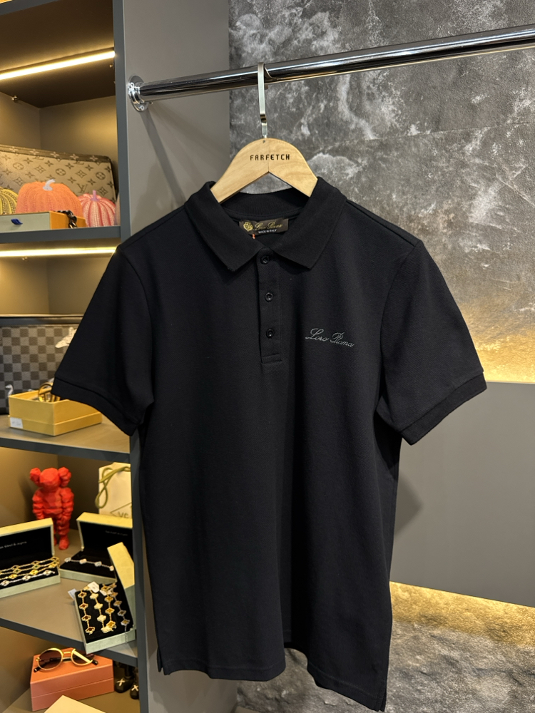 LORO PİANA POLO YAKA T-SHIRT (ithal kumaş)