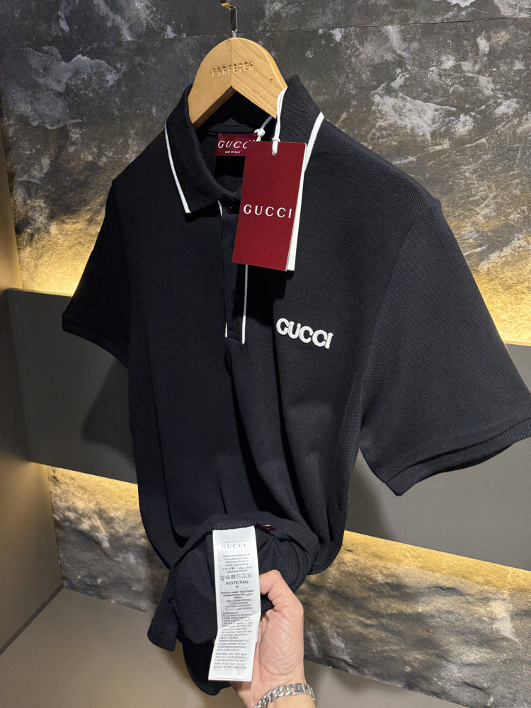 GUCCİ POLO YAKA TSHİRT (ithal kumaş)