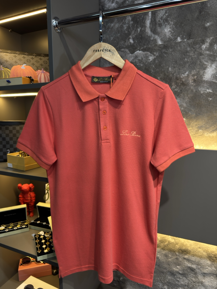 LORO PİANA POLO YAKA T-SHIRT (ithal kumaş)