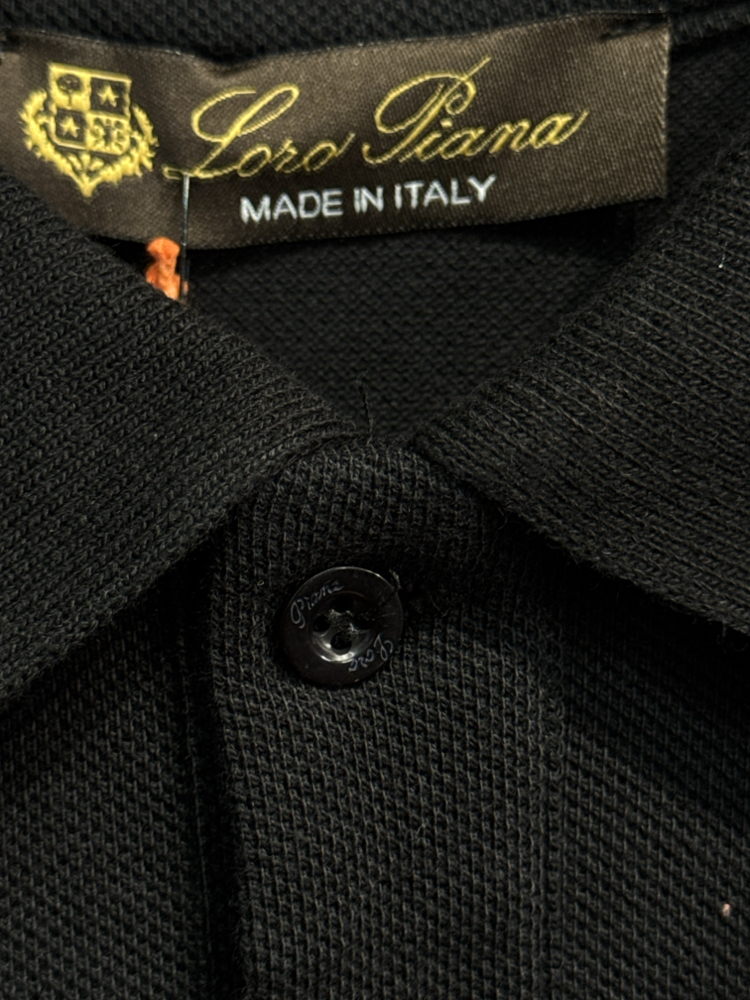 LORO PİANA POLO YAKA T-SHIRT (ithal kumaş)