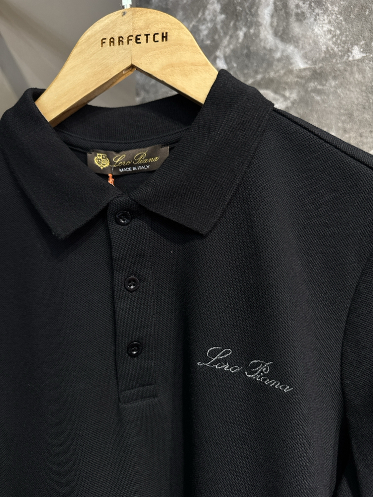 LORO PİANA POLO YAKA T-SHIRT (ithal kumaş)