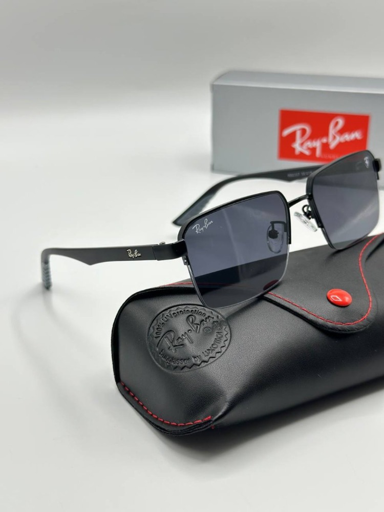Rayban Ferrari Siyah Unisex Güneş Gözlük G3228-VLL