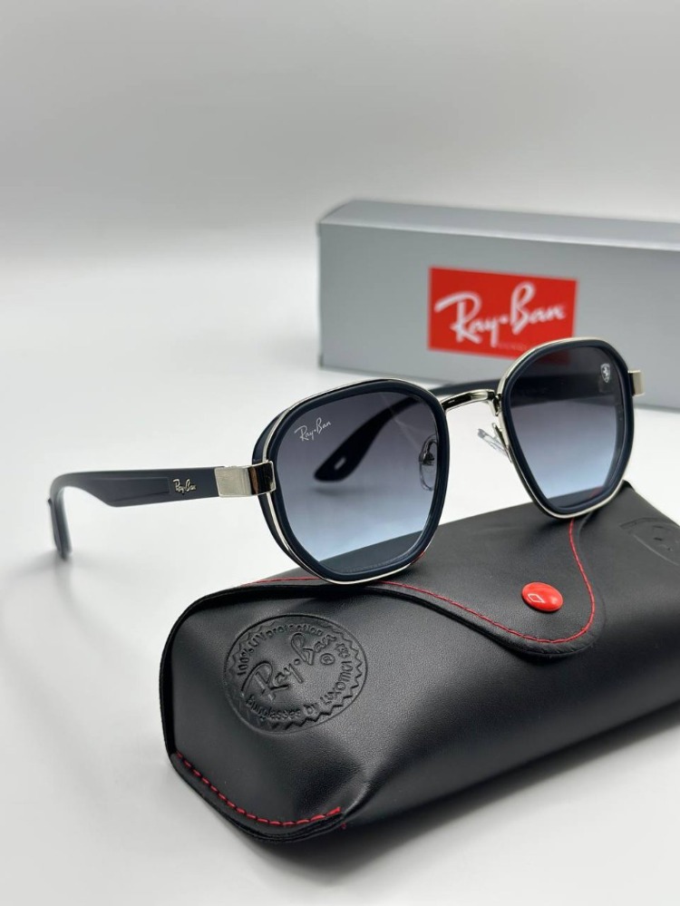 Rayban Ferrari Lacivert İthal Unisex Gözlük G3258-VLL 
