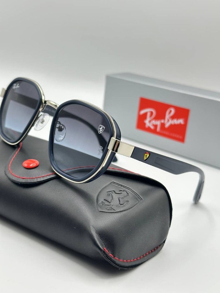 Rayban Ferrari Lacivert İthal Unisex Gözlük G3258-VLL 