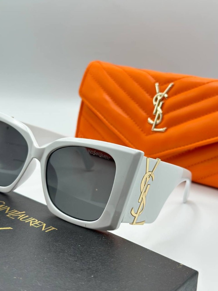YSL Beyaz İthal Kadın Güneş Gözlük G3215-VLL