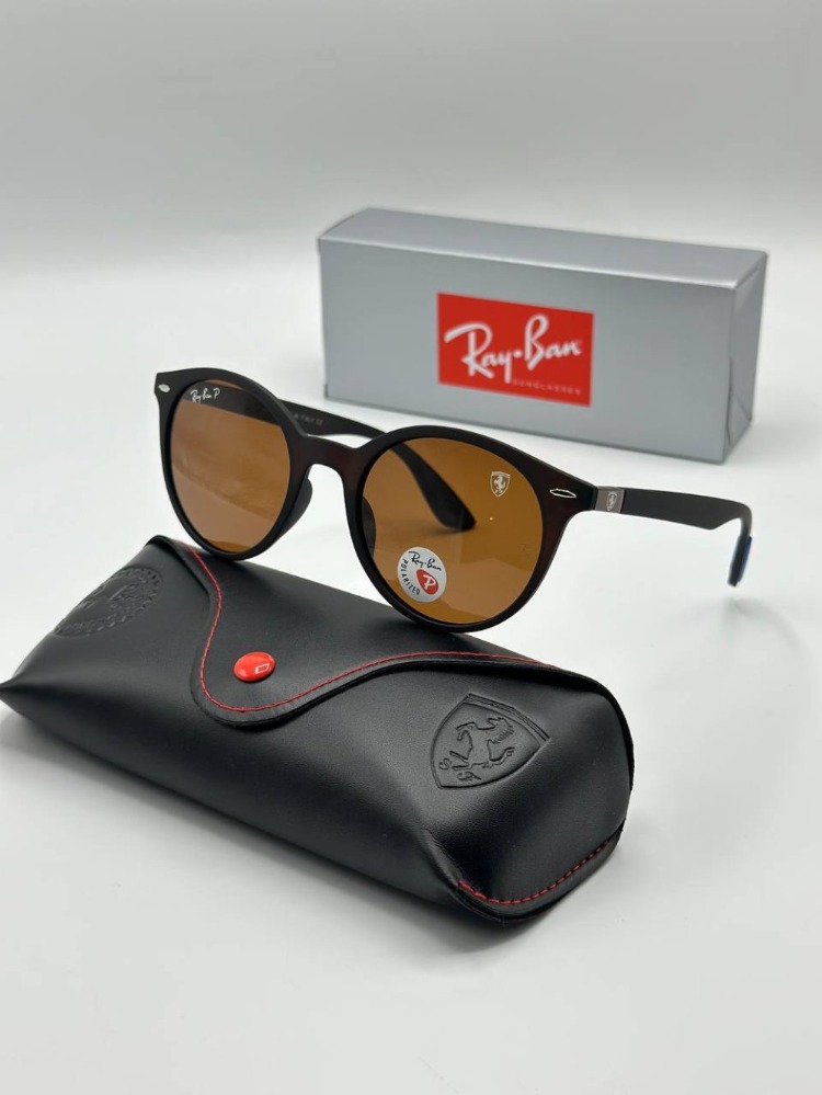 Rayban Ferrari Kahverengi İthal Unisex Güneş Gözlüğü G3250-VLL 