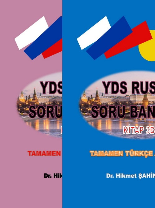 YDS RUSÇA SORU BANKASI 3 (2 KİTAP)
