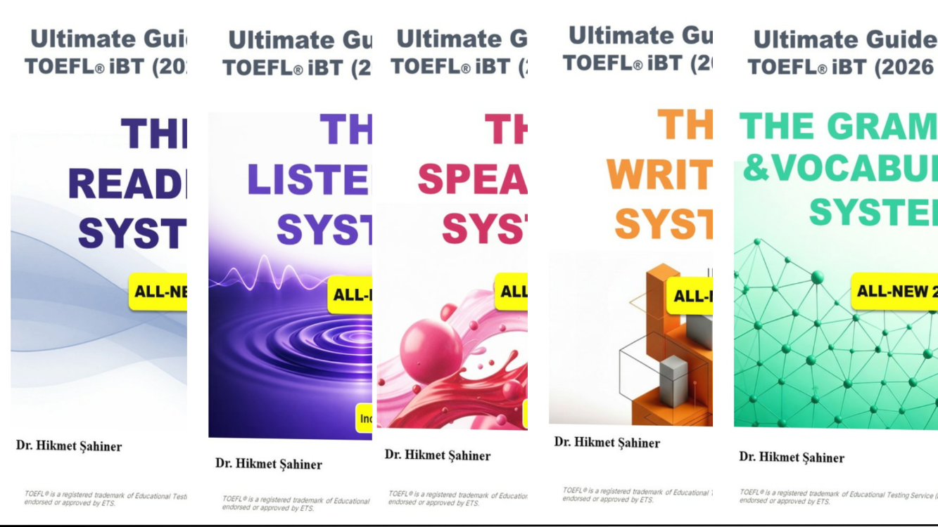 TOEFL IBT 2026 TAM SET (5 KİTAP)