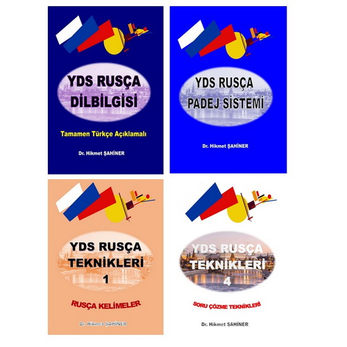 YDS RUSÇA PARAGRAF VE OKUMA FULLEME SETİ (12 KİTAP)