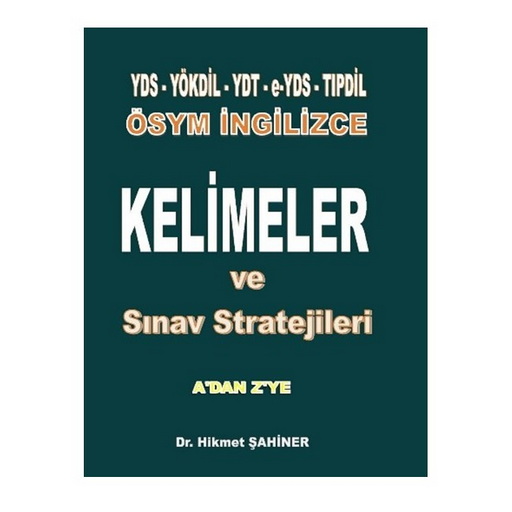 A'dan Z'ye ÖSYM İngilizce Seti (Gramer + Kelime + Okuma) (3 Kitap + 900 Sayfa PDF Çözüm) 