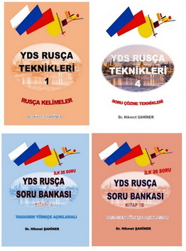 YDS RUSÇA İLK 26 SORU FULLEME SETİ (10 KİTAP)