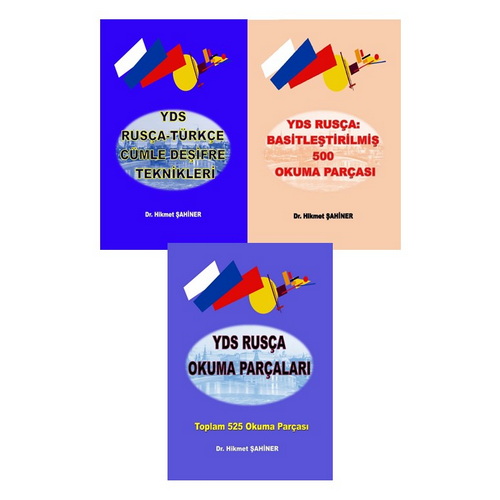 VIP YDS RUSÇA EKSİKSİZ BAŞARI SETİ (TÜM ARŞİV - 27 KİTAP)