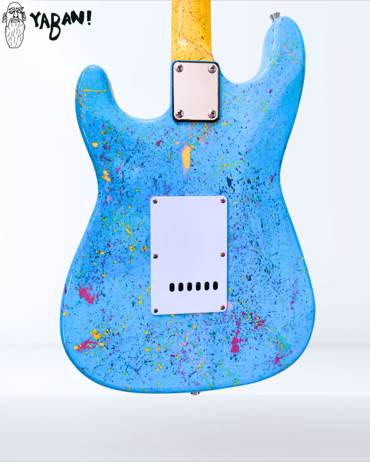 Yabani Guitars: Splash Stratocaster (Avantgarde Serisi)