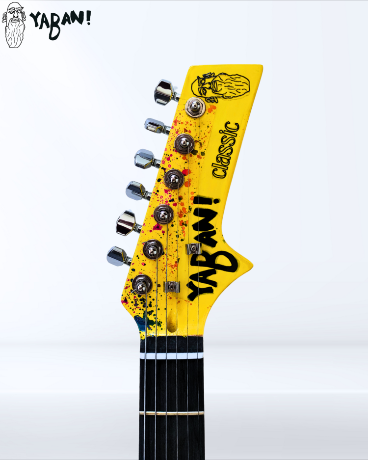 Yabani Guitars: Splash Stratocaster (Avantgarde Serisi)