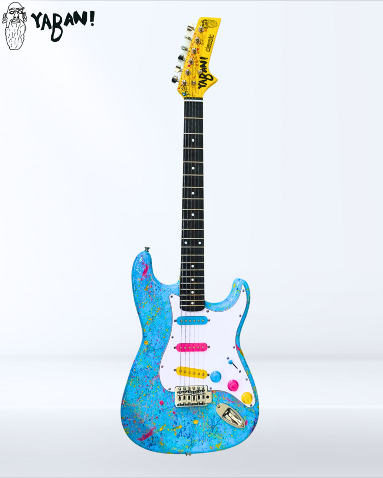 Yabani Guitars: Splash Stratocaster (Avantgarde Serisi)