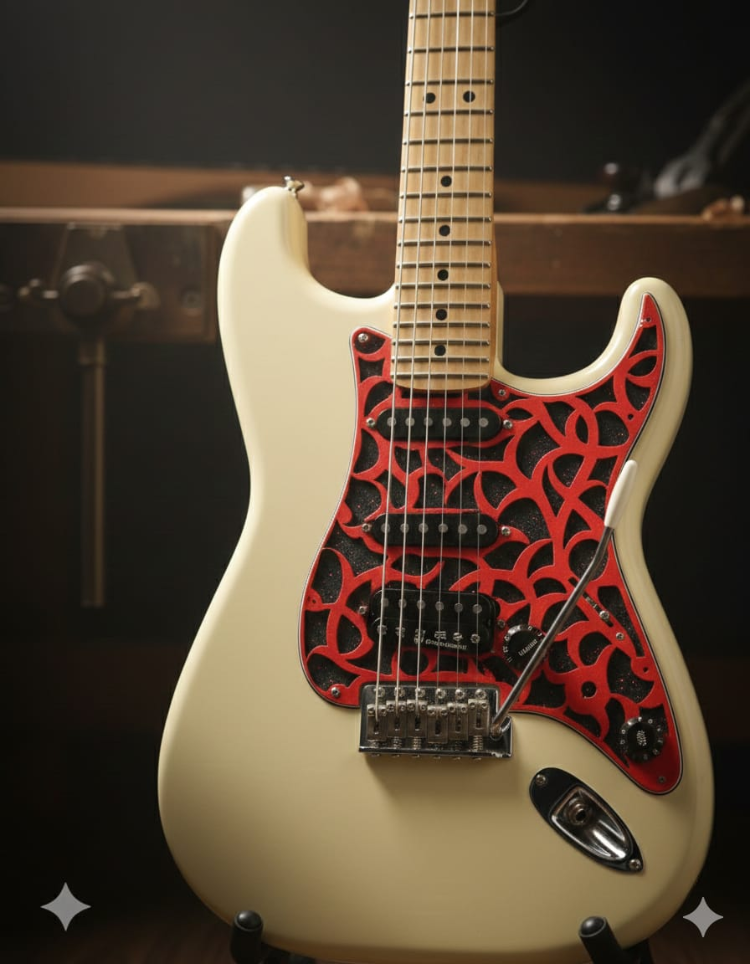 Yabani Guitars Elegance Stratocaster Pickguard