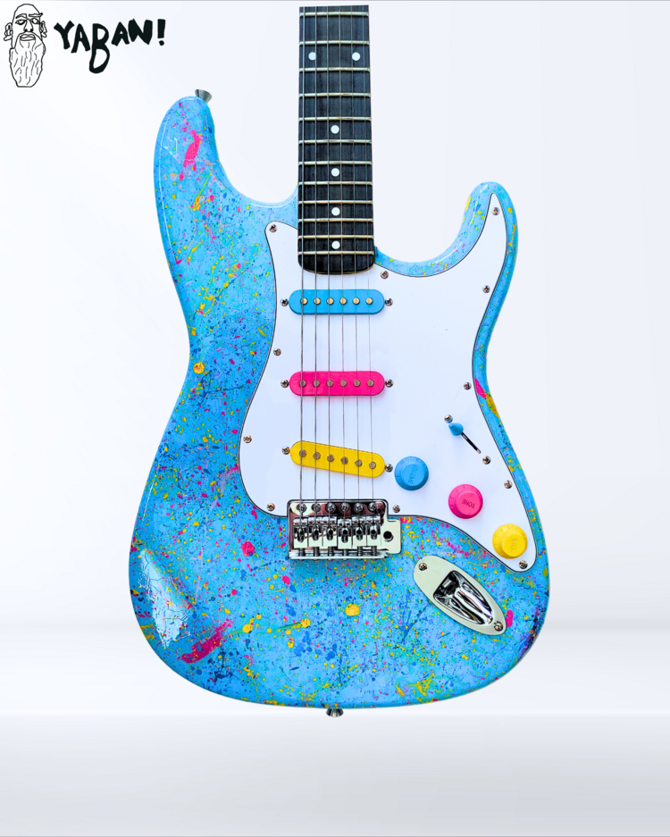 Yabani Guitars: Splash Stratocaster (Avantgarde Serisi)