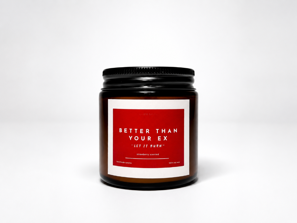 Better Than Your Ex | Strawberry Soy Candle
