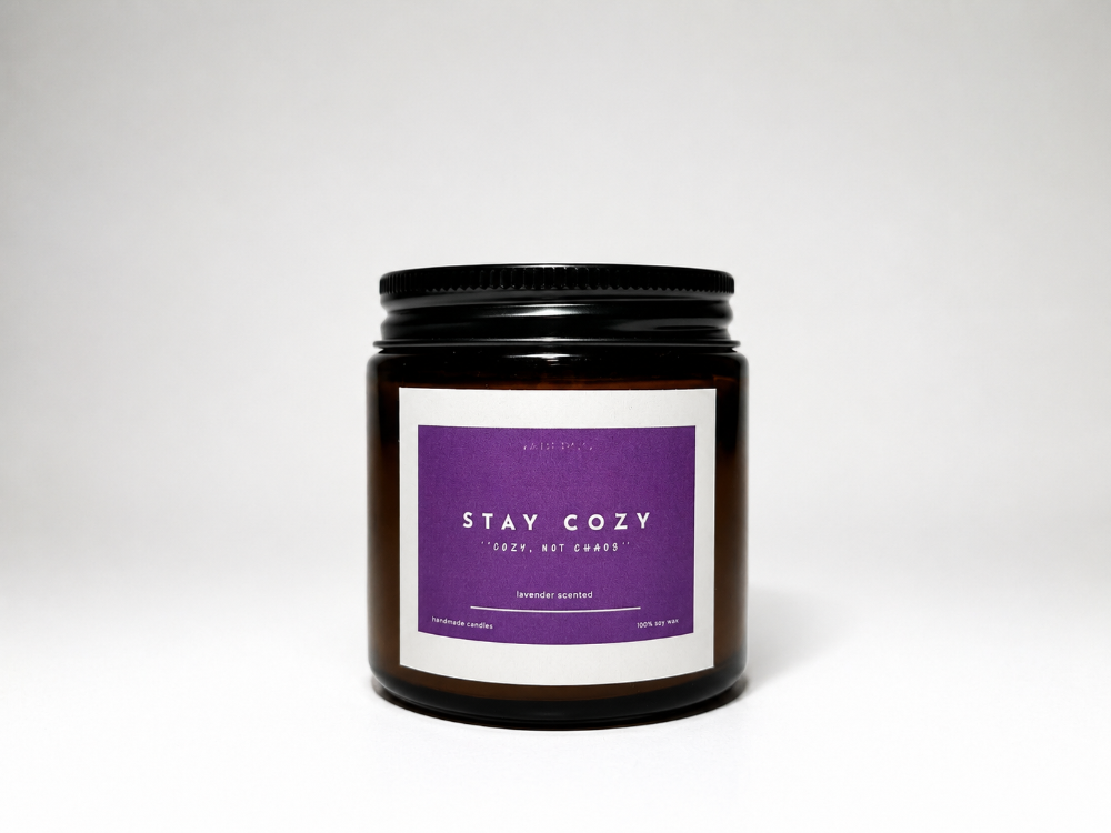 Stay Cozy | Lavender Soy Candle