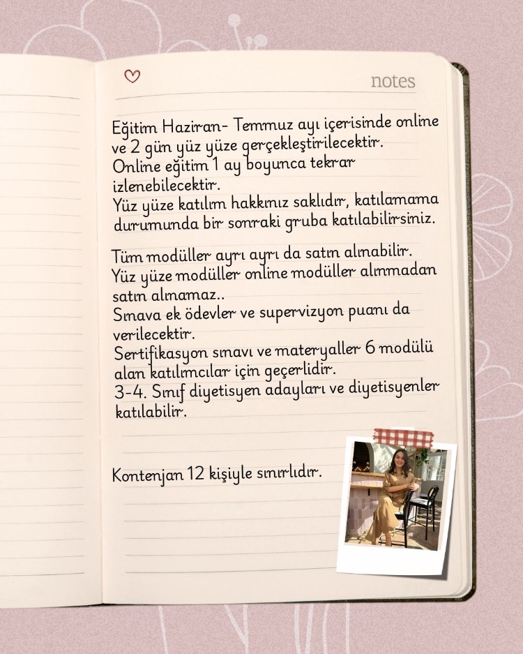 EMZİRME DANIŞMANLIĞI EĞİTİMİ