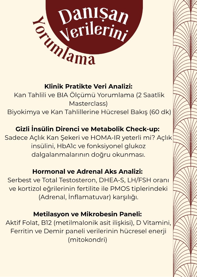 DANIŞAN VERİLERİNİ YORUMLAMA