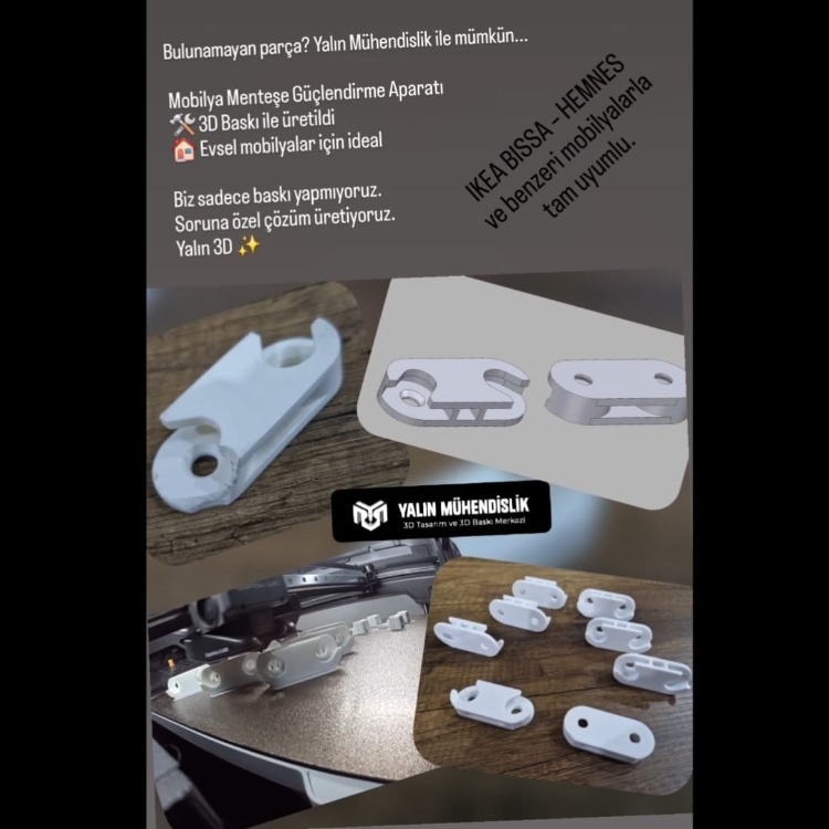 Mobilya Menteşe Güçlendirme Aparatı