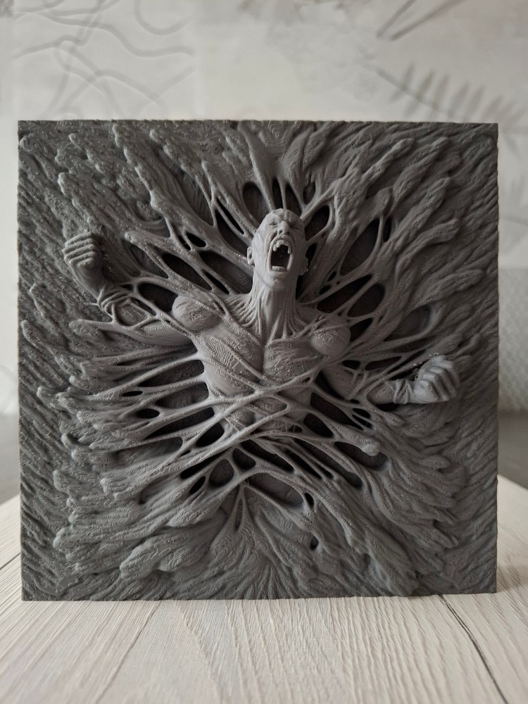 3D Duvar Tablosu – “İçsel Patlama”