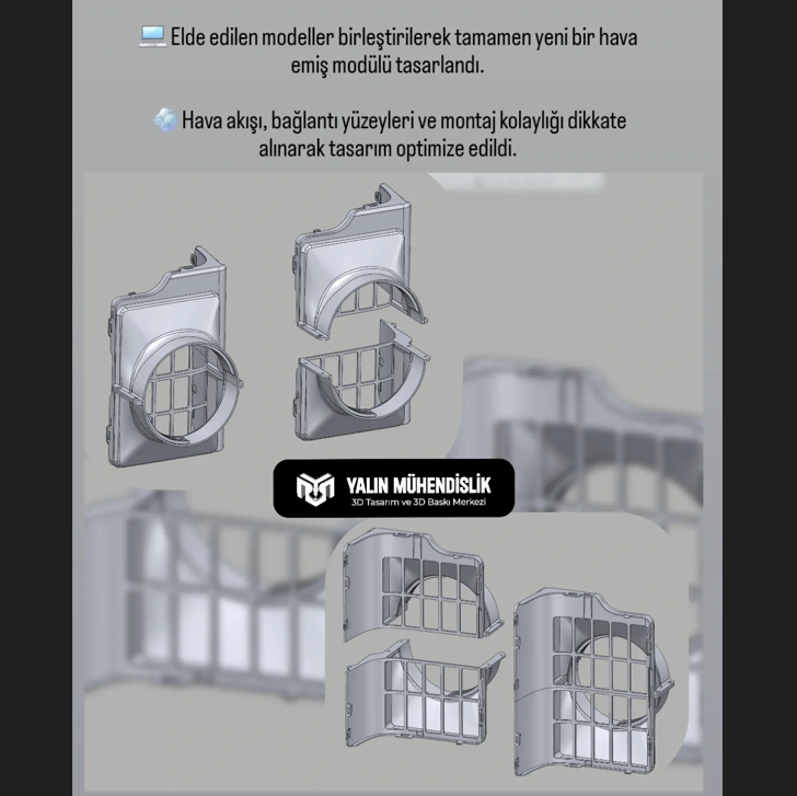 KLİMA EMİŞ HATTI BAGLANTI APARATI