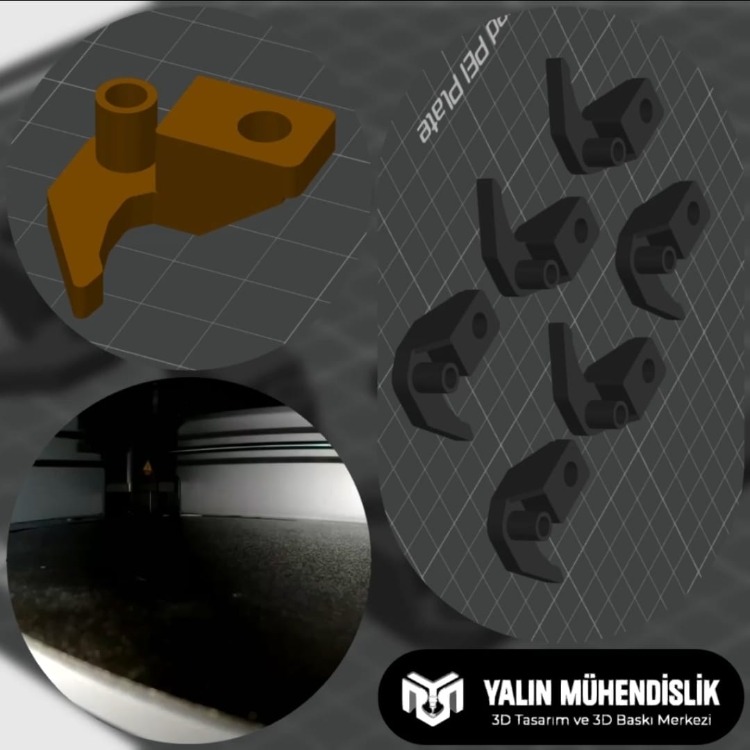 Volta EV1 Kapı Kolu Parçası – 3D Baskı İle Yedek Üretim,