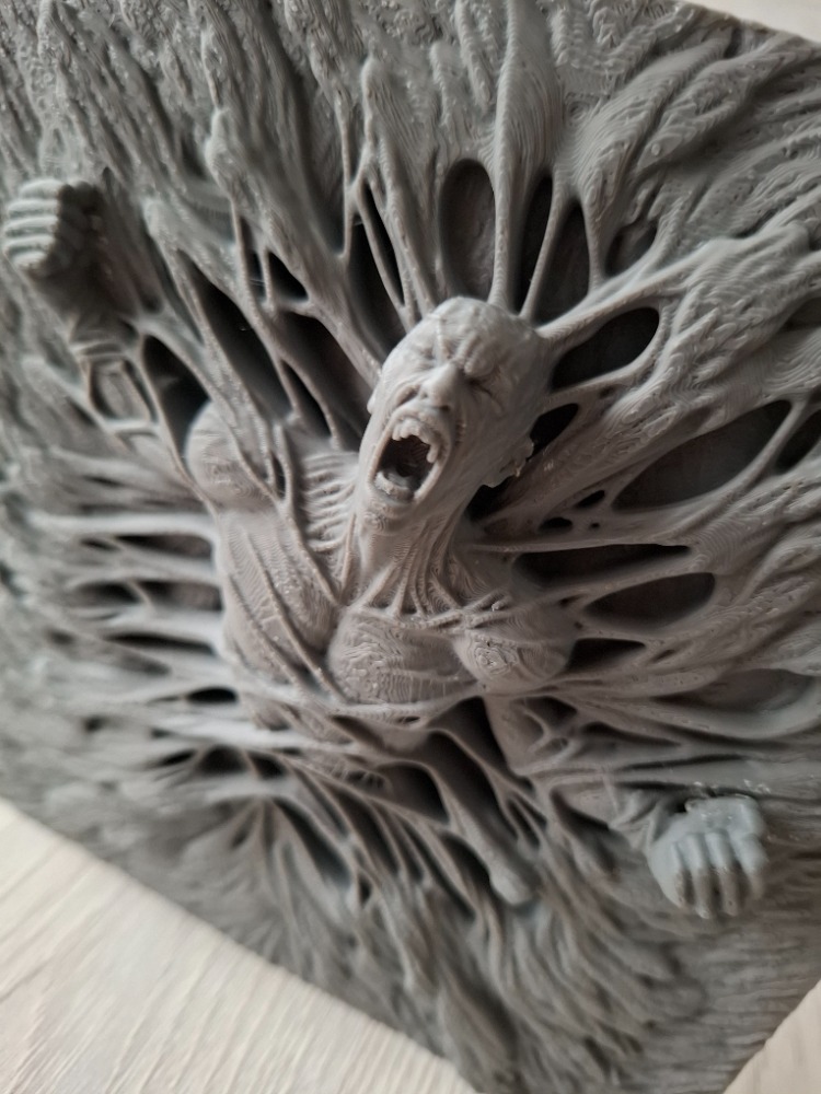 3D Duvar Tablosu – “İçsel Patlama”