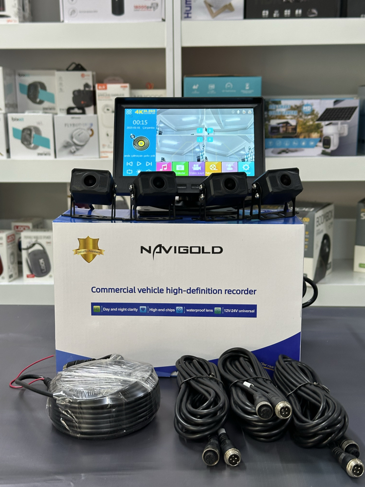 Ağır vasıta 4lü set 7” monitör