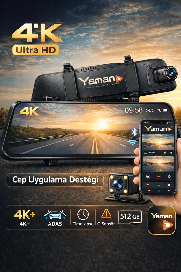 Expotech CR-57DVR Dikiz Ayna Kamera