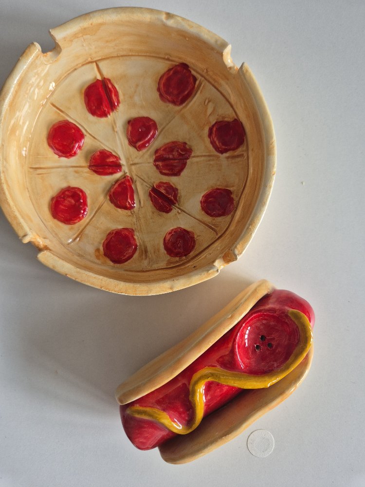 Pizza Seramik Küllük