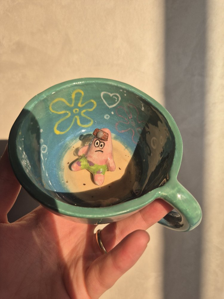 Patrick Sırlar Dünyasında Seramik Kupa