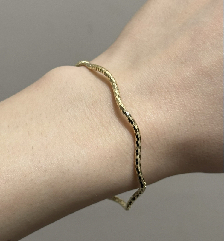 Işıltılı bilezik / xuping (14kgoldrenk)