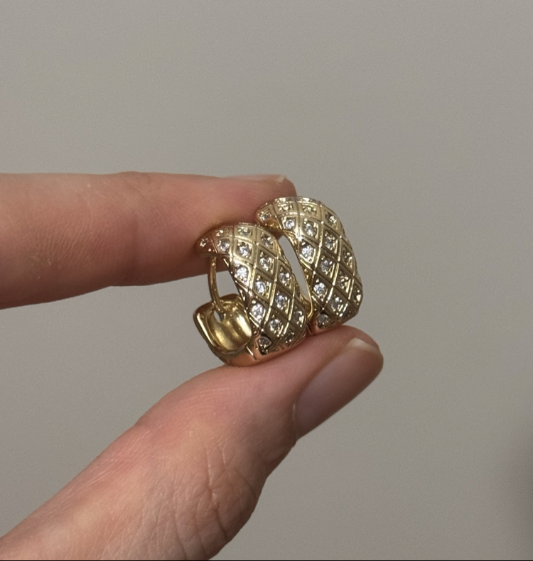 Vintage küpe / xuping (14kgoldrenk)