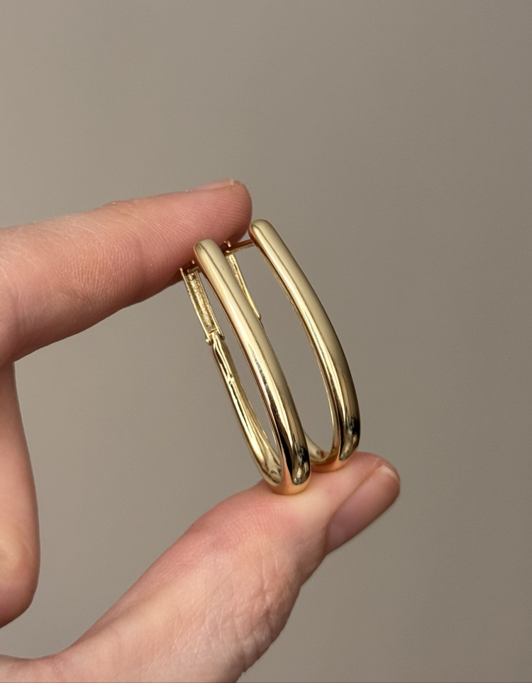 Basic küpe / xuping (14kgoldrenk)