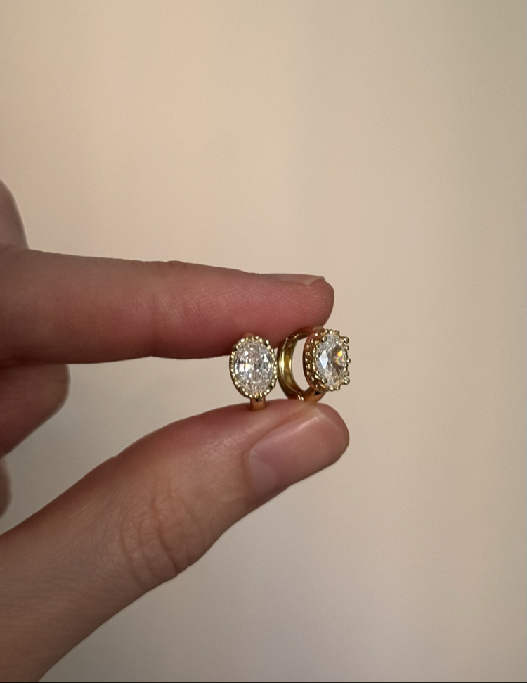 Princess küpe / xuping (14kgoldrenk)