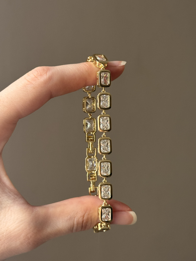 Taşlı bileklik / xuping (14kgoldrenk)