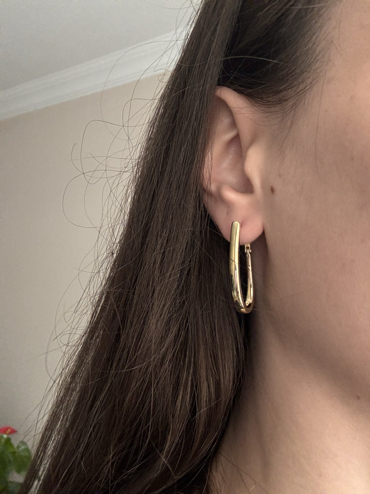 Basic küpe / xuping (14kgoldrenk)