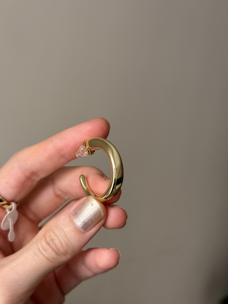 Basic küpe / xuping (14kgoldrenk)