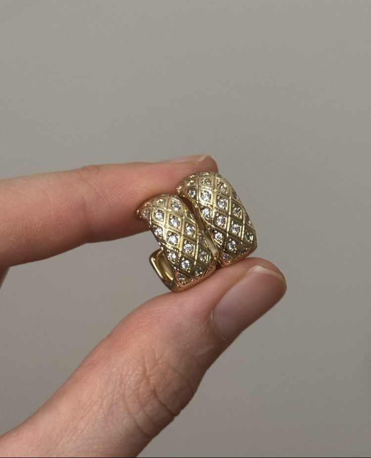 Vintage küpe / xuping (14kgoldrenk)