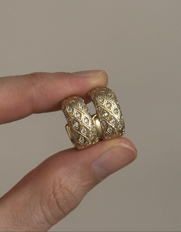 Vintage küpe / xuping (14kgoldrenk)