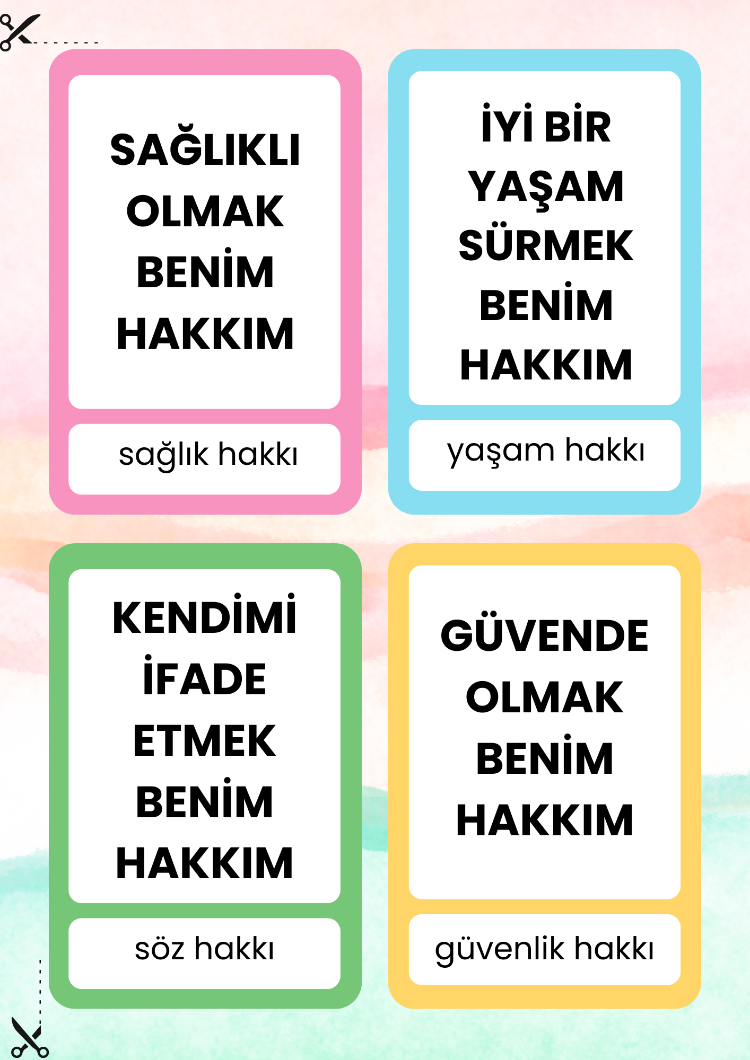 Çocuk Hakları Dijital Etkinlik Paketi 1 26 Sayfa PDF