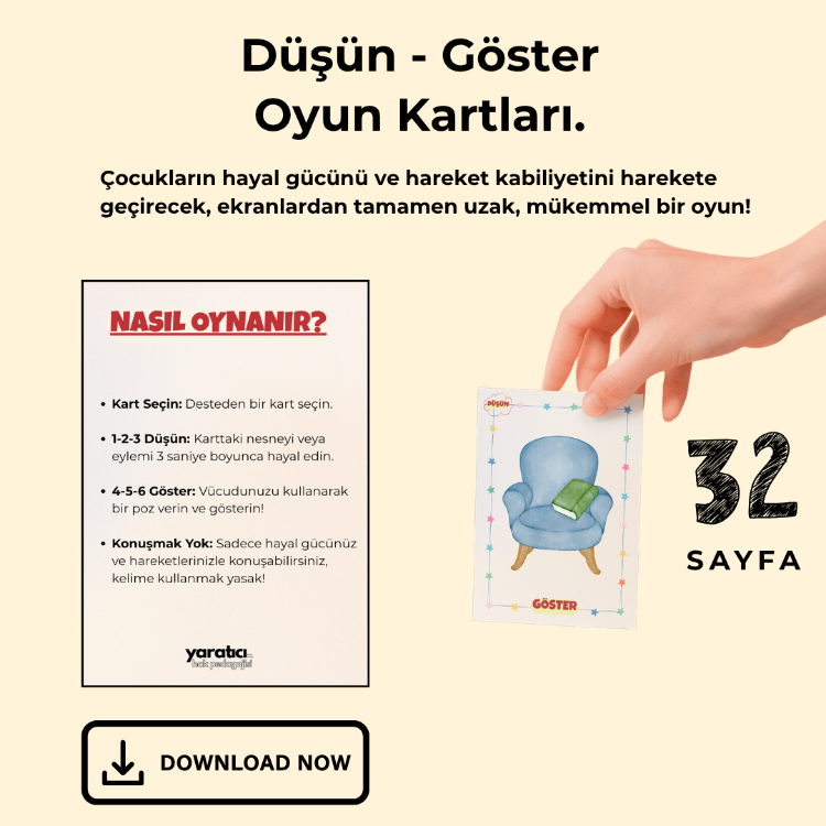 Düşün - Göster Yaratıcı Düşünme Oyunu, PDF Döküman